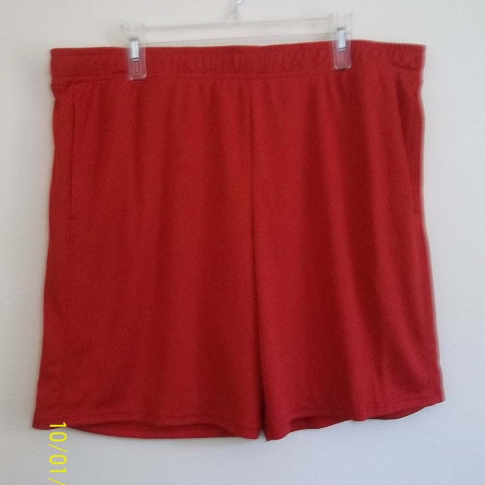 Men's XL, Red, all in motion shorts, drawstring waist